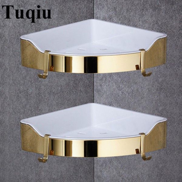 bathroom shelves corner shelf golden stainless steel + abs chrome wall mount triangle shower caddy rack bath accessories
bathroom shelves corner shelf golden stainless steel + abs chrome wall mount triangle shower caddy rack bath accessories