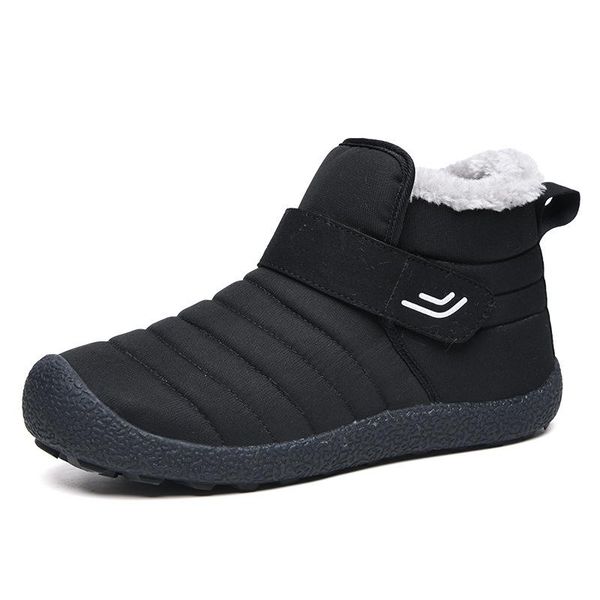 boots men snow ankle non-slip winter hook & loop outdoor short plush warm shoes walking platform comfortable plus size 35-46, Black
boots men snow ankle non-slip winter hook & loop outdoor short plush warm shoes walking platform comfortable plus size 35-46, Black
