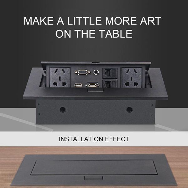 smart power plugs standard multimedia deskuniversal tablesocket for hd office conference -up connection box
smart power plugs standard multimedia deskuniversal tablesocket for hd office conference -up connection box
