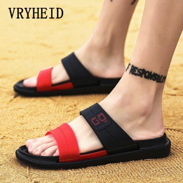 slippers vryheid men summer flat shoes breathable outdoor beach wedge flip flops brand indoor home, Black
slippers vryheid men summer flat shoes breathable outdoor beach wedge flip flops brand indoor home, Black