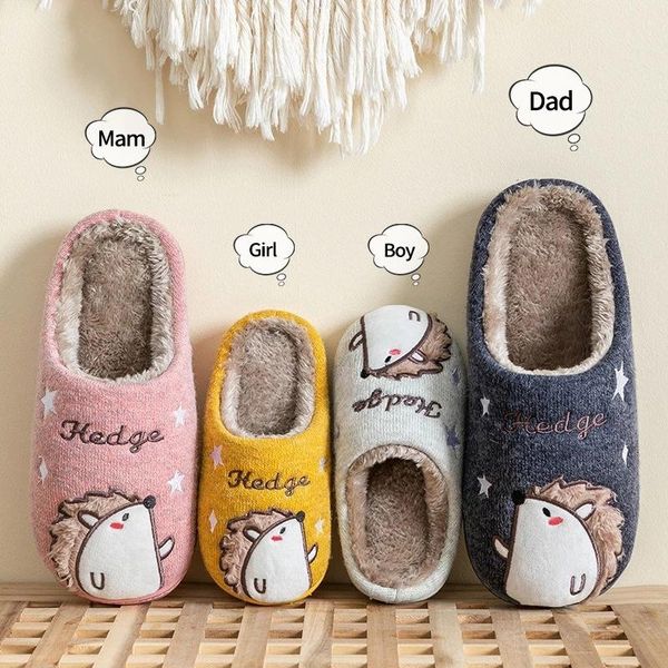 slippers autumn winter home warm men's cotton fluffy cartoon hedgehog couples slides casual comfortable women's shoes 44, Black
slippers autumn winter home warm men's cotton fluffy cartoon hedgehog couples slides casual comfortable women's shoes 44, Black