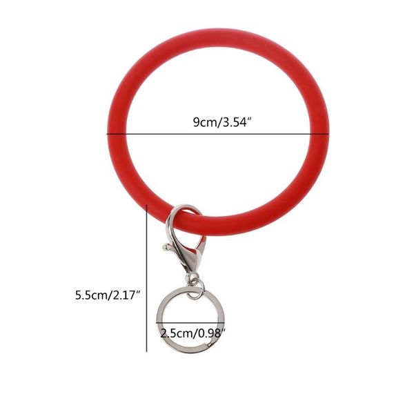 charm bracelets silicone sports bangle key ring oversize round wrist keyring bracelet jewelry, Golden;silver
charm bracelets silicone sports bangle key ring oversize round wrist keyring bracelet jewelry, Golden;silver