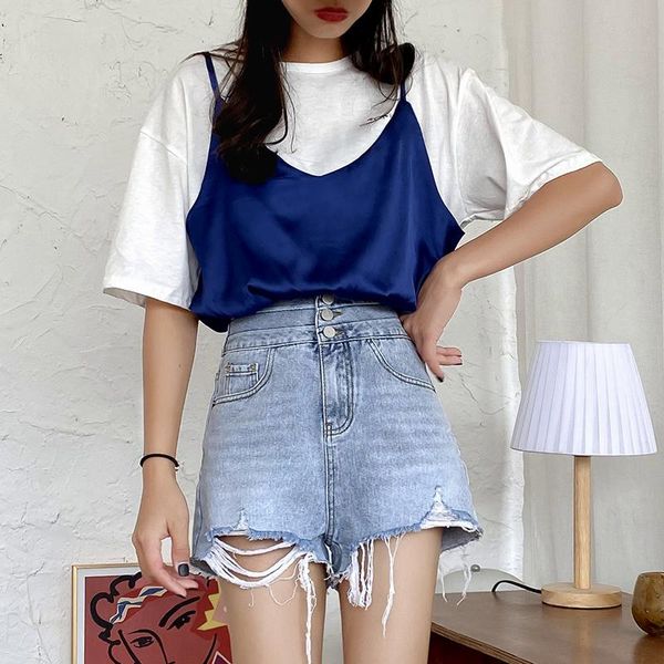 women's jeans guuzyuviz vintage blue ripped woman high waist pants ladies korean summer 2021 loose denim shorts feminino
women's jeans guuzyuviz vintage blue ripped woman high waist pants ladies korean summer 2021 loose denim shorts feminino