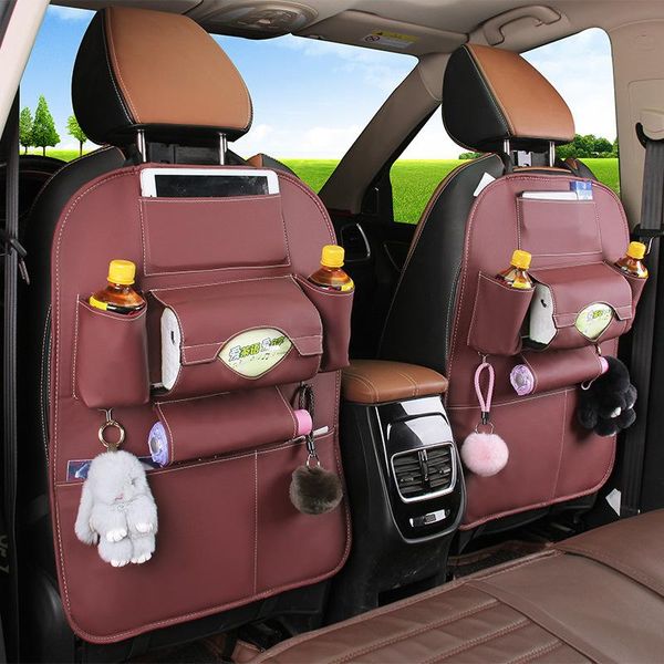 car organizer leather storage bag seat back hanging multifunctional tray foldable sundries supplies
car organizer leather storage bag seat back hanging multifunctional tray foldable sundries supplies