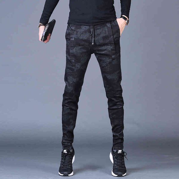 men's jeans men camouflage fashion stretch slim fit pencil pants korean style casual cotton denim trousers wm48, Blue
men's jeans men camouflage fashion stretch slim fit pencil pants korean style casual cotton denim trousers wm48, Blue