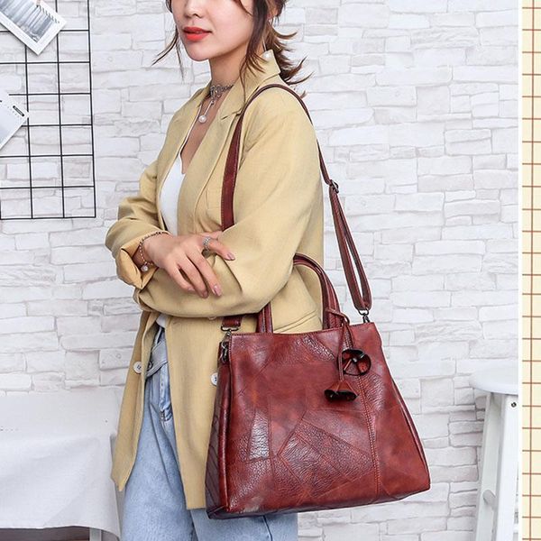 acelure solid soft women tassel ornaments totes patchwork pu leather handbag party purse ladies messenger crossbody shoulder bag
acelure solid soft women tassel ornaments totes patchwork pu leather handbag party purse ladies messenger crossbody shoulder bag