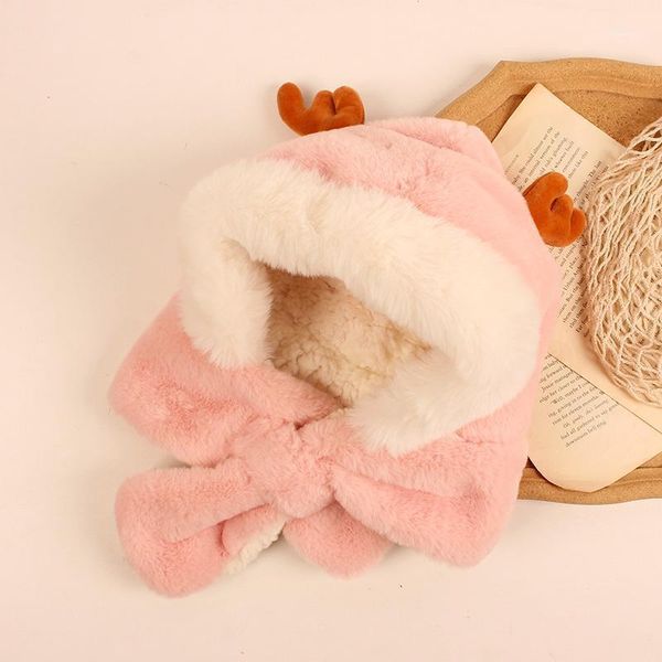 caps & hats 2021 lovely children's cartoon antlers hat with scarf korean winter warm baby plush ear protect cap 1-4 years11, Yellow
caps & hats 2021 lovely children's cartoon antlers hat with scarf korean winter warm baby plush ear protect cap 1-4 years11, Yellow