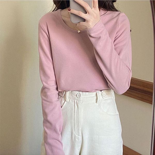 2021 new 8 colors autumn korean style women slim elastic warm long sleeve t-shirt womens tees shirt femme (x1719) npqk, White
2021 new 8 colors autumn korean style women slim elastic warm long sleeve t-shirt womens tees shirt femme (x1719) npqk, White