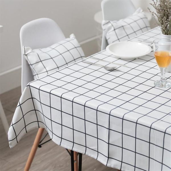 table cloth modern plaid stripe tablecloth rectangular waterproof decorative black and white grid cover tafelkleed
table cloth modern plaid stripe tablecloth rectangular waterproof decorative black and white grid cover tafelkleed