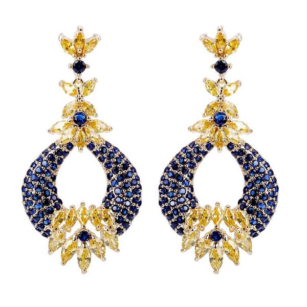 dangle & chandelier xiumeiyizu luxury flower drop earrings paved zirconia for women wedding party gold plating jewelry anniversary gift, Silver
dangle & chandelier xiumeiyizu luxury flower drop earrings paved zirconia for women wedding party gold plating jewelry anniversary gift, Silver