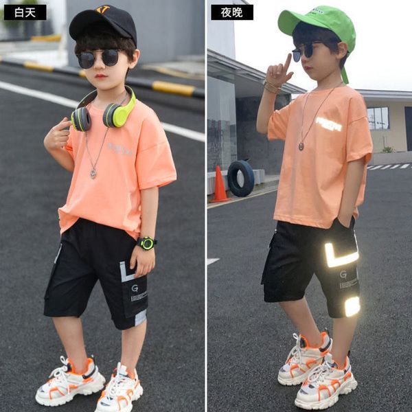 new summer luminous clothing sets children t-shirt short sleeve +pants 2pcs set kids baby boys sequins clothes 4-12 yrs, White
new summer luminous clothing sets children t-shirt short sleeve +pants 2pcs set kids baby boys sequins clothes 4-12 yrs, White