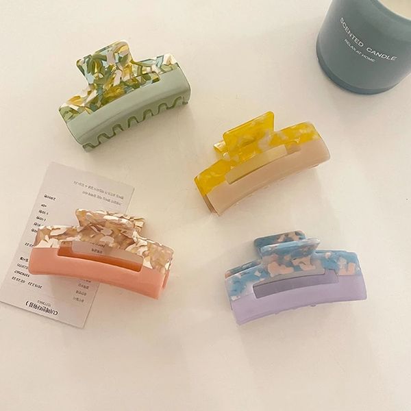 geometric acetate hair claws two color square crabs clip leopard grain clamps for women hair accessories, Slivery;golden
geometric acetate hair claws two color square crabs clip leopard grain clamps for women hair accessories, Slivery;golden