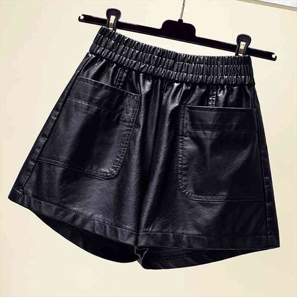 black mini leather casual elastic women short high waist biker plus size 4xl winter faux en cuir krotkie spodenki damskie, White;black
black mini leather casual elastic women short high waist biker plus size 4xl winter faux en cuir krotkie spodenki damskie, White;black