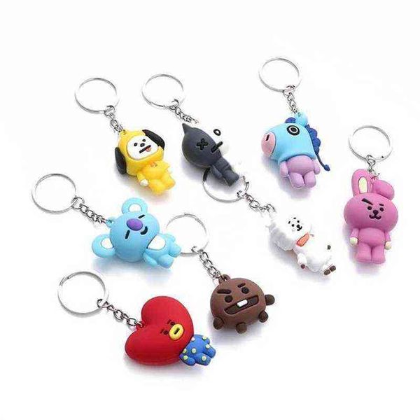 2021 creative bear bunny keychain doll cartoon car keychain pendant keychain ring pendant h1126, Silver
2021 creative bear bunny keychain doll cartoon car keychain pendant keychain ring pendant h1126, Silver