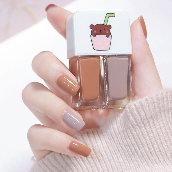 nail polish diy water-based two-tone no-bake and tear-off gemini two-bottle set art accessories
nail polish diy water-based two-tone no-bake and tear-off gemini two-bottle set art accessories