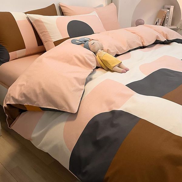 bedding sets nordic cotton set of 4pcs summer king size quilt cover bed comforters twill duvet sheet luxury double home textile
bedding sets nordic cotton set of 4pcs summer king size quilt cover bed comforters twill duvet sheet luxury double home textile