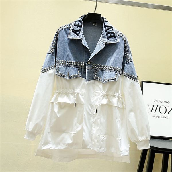women's jackets autumn jacket female jeans contrast rivet seam denim casual garment thin fashion rcjx, Black;brown
women's jackets autumn jacket female jeans contrast rivet seam denim casual garment thin fashion rcjx, Black;brown
