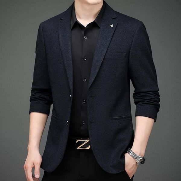 men's suits & blazers high end designer brand casual fashion plain smart elegant blazer jacket classic business trendy suit coat clothe, White;black
men's suits & blazers high end designer brand casual fashion plain smart elegant blazer jacket classic business trendy suit coat clothe, White;black