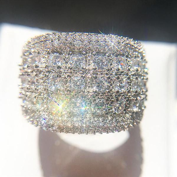 wedding rings huitan gorgeous bands for women full brilliant cubic zirconia bling female accessories party trendy jewelry, Slivery;golden
wedding rings huitan gorgeous bands for women full brilliant cubic zirconia bling female accessories party trendy jewelry, Slivery;golden