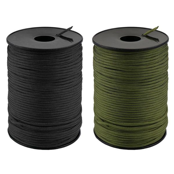 outdoor gadgets 100m military standard 5-core paracord rope 3mm diameter parachute cord survival umbrella tent lanyard strap
outdoor gadgets 100m military standard 5-core paracord rope 3mm diameter parachute cord survival umbrella tent lanyard strap