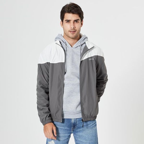 men's jackets men thin jacket zipper hoodie windbreaker casual patchwork sweatshirt spring autumn tracksuit sportswear male coat, Black;brown
men's jackets men thin jacket zipper hoodie windbreaker casual patchwork sweatshirt spring autumn tracksuit sportswear male coat, Black;brown