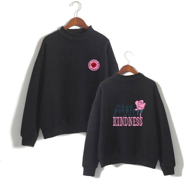 2021 harry styles treat people with kindness printed pink sweatshirts women/men turtleneck long sleeve fashion sweatshirts, Black
2021 harry styles treat people with kindness printed pink sweatshirts women/men turtleneck long sleeve fashion sweatshirts, Black