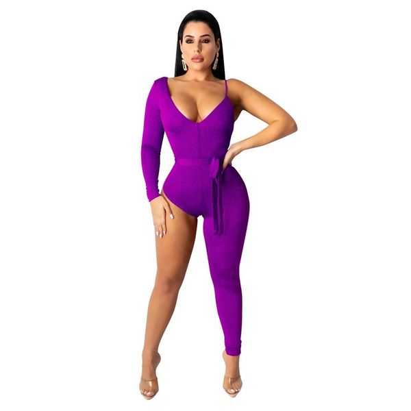 women's jumpsuits & rompers bodycon jumpsuit women club outfits 2021 tight one shoulder long sleeve party elegant skinny romper overall, Black;white
women's jumpsuits & rompers bodycon jumpsuit women club outfits 2021 tight one shoulder long sleeve party elegant skinny romper overall, Black;white