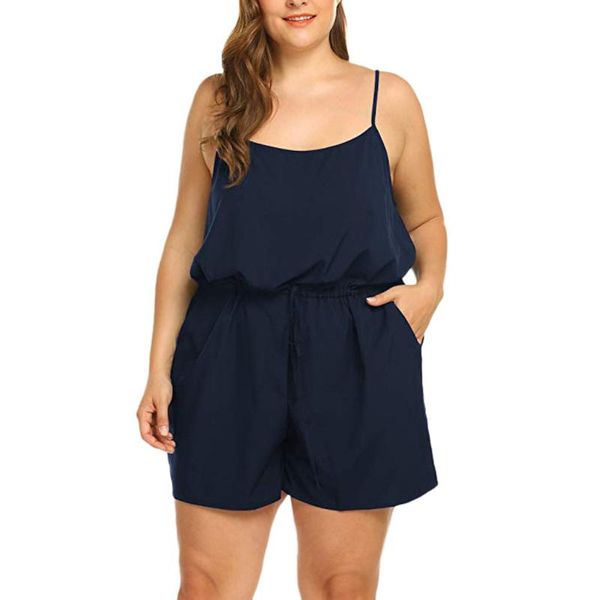 women's jumpsuits & rompers chamsgend 2021 lady jumpsuit plus size and romper for women playsuits summer xl-5xl solid playsuit short, Black;white
women's jumpsuits & rompers chamsgend 2021 lady jumpsuit plus size and romper for women playsuits summer xl-5xl solid playsuit short, Black;white