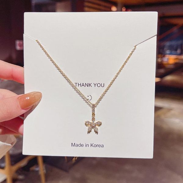 pendant necklaces jewelry gift star zircon flash women's titanium steel design necklace party trendy statement for women girls, Silver
pendant necklaces jewelry gift star zircon flash women's titanium steel design necklace party trendy statement for women girls, Silver