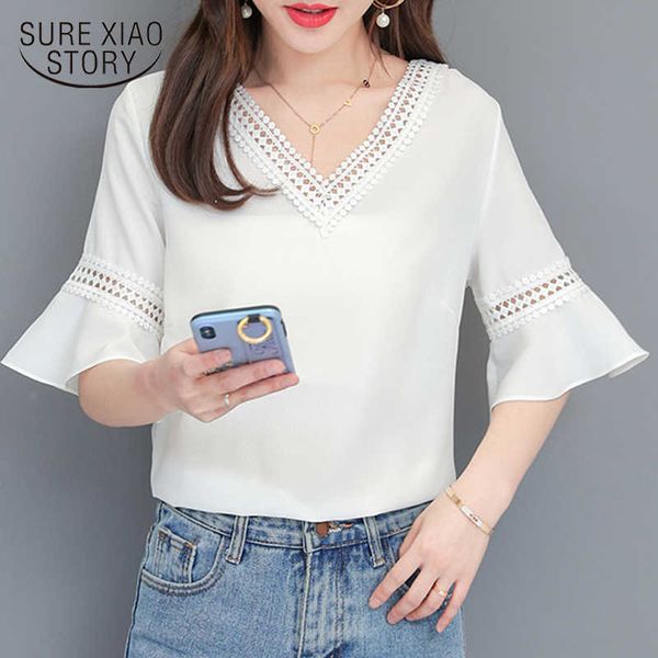 blusas mujer de moda summer blouses for women womens and blouses v-neck chiffon white blouse women shirts 4737 50 210528
blusas mujer de moda summer blouses for women womens and blouses v-neck chiffon white blouse women shirts 4737 50 210528