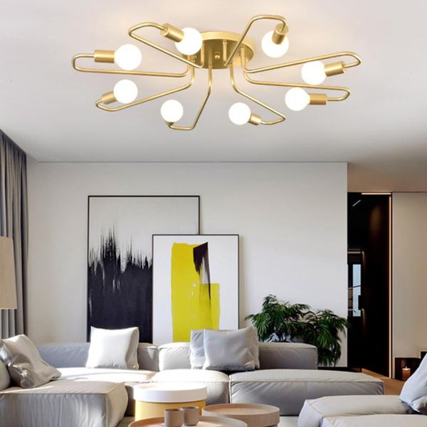 ceiling lights creative led luminaire for living room hall minimalist style mounted lamp 4 heads pipes e27 light fixture
ceiling lights creative led luminaire for living room hall minimalist style mounted lamp 4 heads pipes e27 light fixture