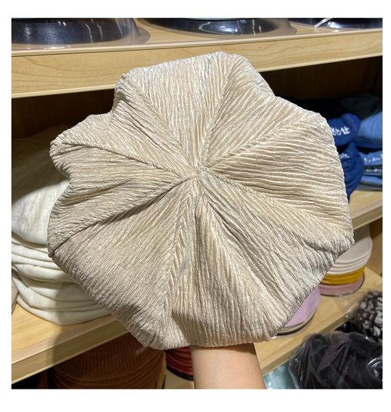 berets 202108-jx ins autumn pleated bark fabric fashion luster solid street beret hat men women leisure painter, Blue;gray
berets 202108-jx ins autumn pleated bark fabric fashion luster solid street beret hat men women leisure painter, Blue;gray