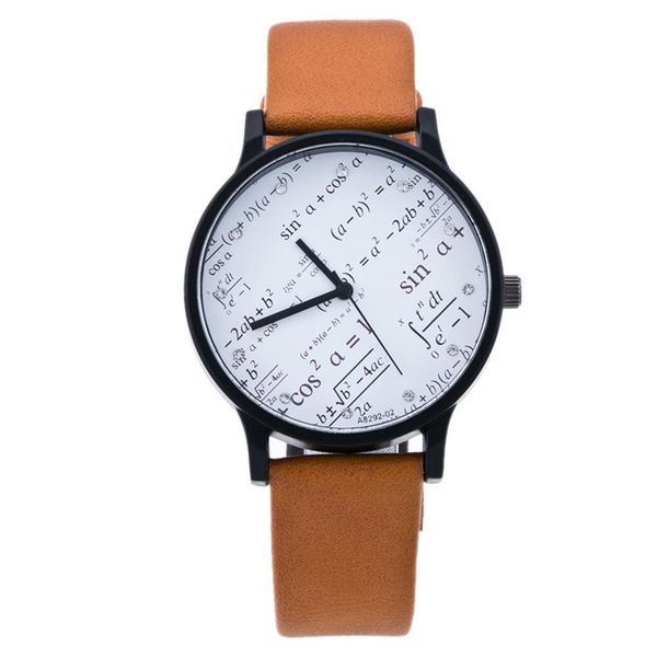 reloj fashion faux leather band geometric equation analog quartz couple wrist watch couple watch, Slivery;brown
reloj fashion faux leather band geometric equation analog quartz couple wrist watch couple watch, Slivery;brown
