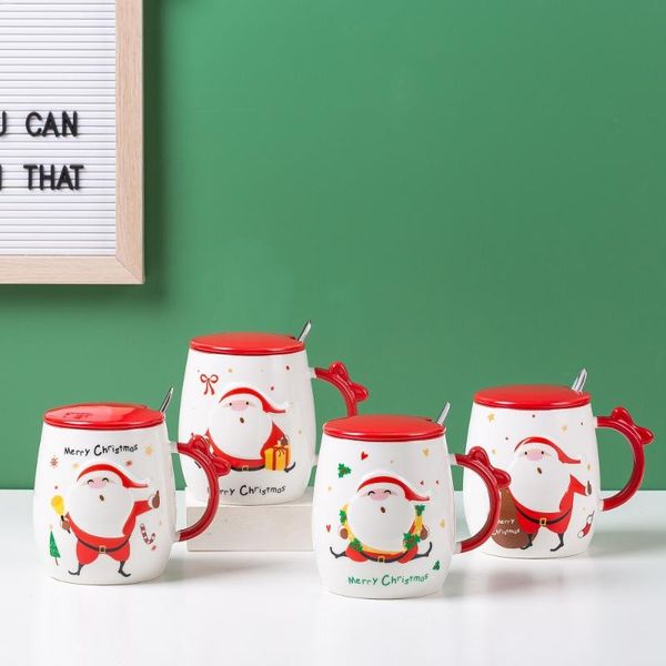 mugs santa heat-resistant cartoon ceramic christmas cup with lid and spoon exquisite craft cute mini printed coffee bottle
mugs santa heat-resistant cartoon ceramic christmas cup with lid and spoon exquisite craft cute mini printed coffee bottle