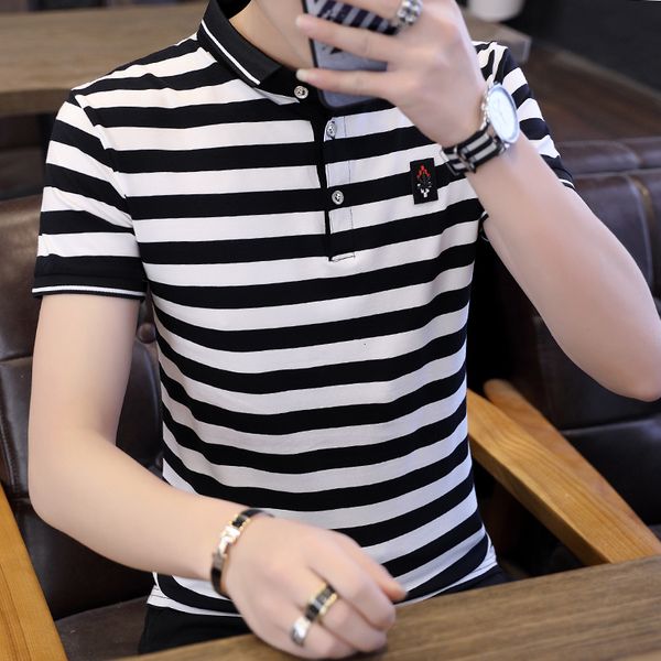 2021 new arrival men's short sleeve fashion trend style korean version slim fit youth handsome shirt t-shirt male jjdj, White;black
2021 new arrival men's short sleeve fashion trend style korean version slim fit youth handsome shirt t-shirt male jjdj, White;black