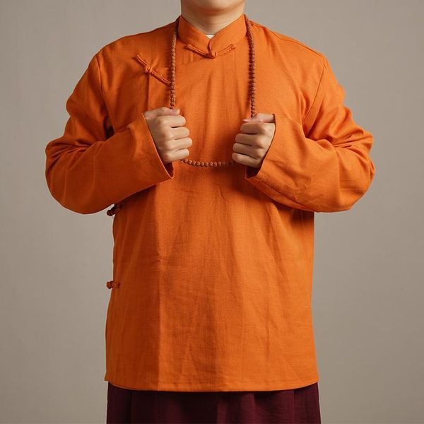 ethnic clothing lama monk costume tibetan spring and summer long sleeved tangled button hanfu buddhist, Red
ethnic clothing lama monk costume tibetan spring and summer long sleeved tangled button hanfu buddhist, Red
