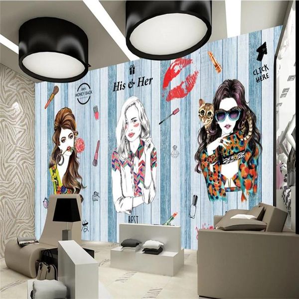 wallpapers custom fashion hair salon beauty background wallpaper 3d modern makeup shop industrial decor wall paper papel de parede
wallpapers custom fashion hair salon beauty background wallpaper 3d modern makeup shop industrial decor wall paper papel de parede