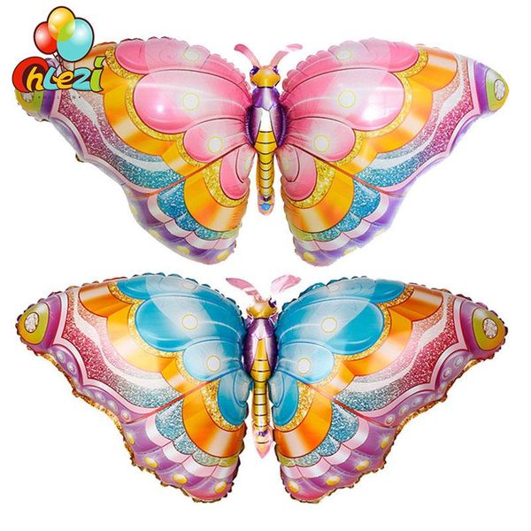 50pcs/lot colorful large butterfly foil balloons rainbow insects helium balloon wedding decor birthday party decoration kids toy
50pcs/lot colorful large butterfly foil balloons rainbow insects helium balloon wedding decor birthday party decoration kids toy