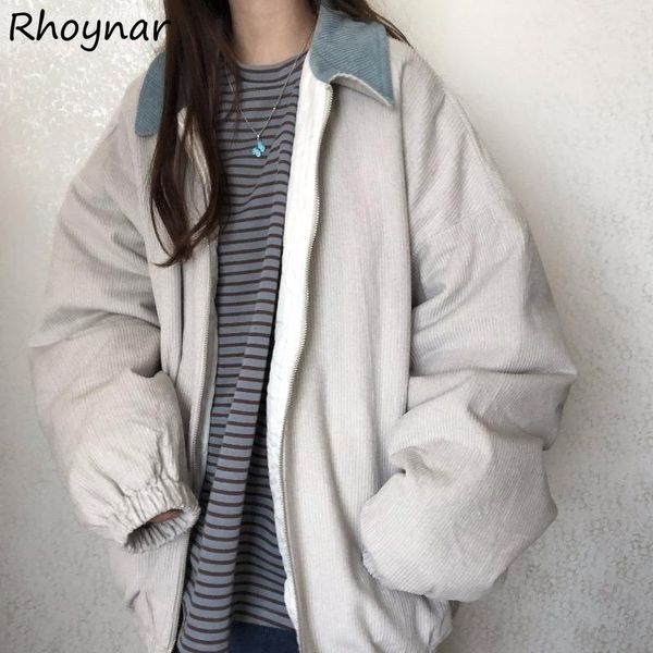 women's jackets basic women corduroy patchwork casual chic harajuku loose zipper classic outerwear femme ins design comfort fashion, Black;brown
women's jackets basic women corduroy patchwork casual chic harajuku loose zipper classic outerwear femme ins design comfort fashion, Black;brown