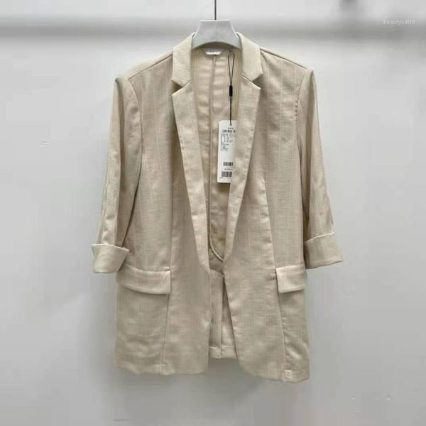 women's suits & blazers korean loose casual fashion seven sleeve small suit 1c431011 issued on behalf of 2021 summer, White;black
women's suits & blazers korean loose casual fashion seven sleeve small suit 1c431011 issued on behalf of 2021 summer, White;black