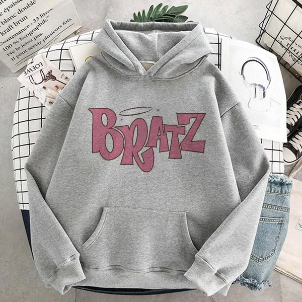 women's hoodies & sweatshirts bratz letter sweatshirt harajuku kawaii cute hoodie women kpop winter clothes femme aesthetic oversized f, Black
women's hoodies & sweatshirts bratz letter sweatshirt harajuku kawaii cute hoodie women kpop winter clothes femme aesthetic oversized f, Black