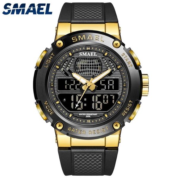 wristwatches smael men's sports quartz watch, waterproof, automatic date update, led light dial, pointer electronic digital dual displa, Slivery;brown
wristwatches smael men's sports quartz watch, waterproof, automatic date update, led light dial, pointer electronic digital dual displa, Slivery;brown