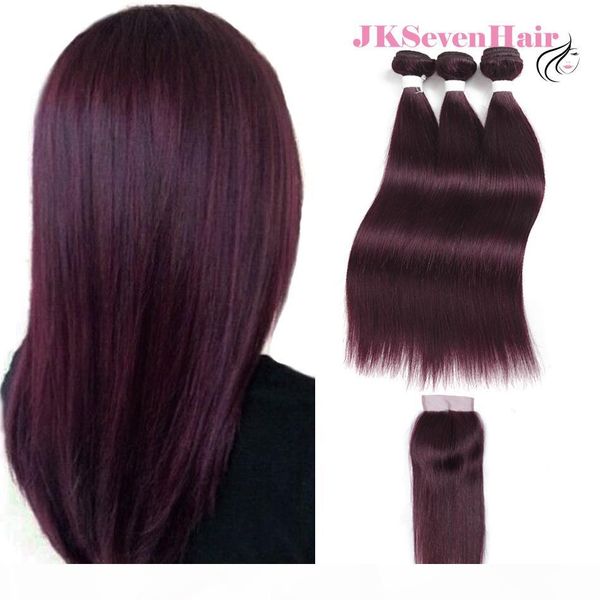burgundy straight indian remy hair extensions 3pcs with 4x4 inch lace closure burgundy red brazilian malaysian peruvian virgin hair weaves, Black
burgundy straight indian remy hair extensions 3pcs with 4x4 inch lace closure burgundy red brazilian malaysian peruvian virgin hair weaves, Black