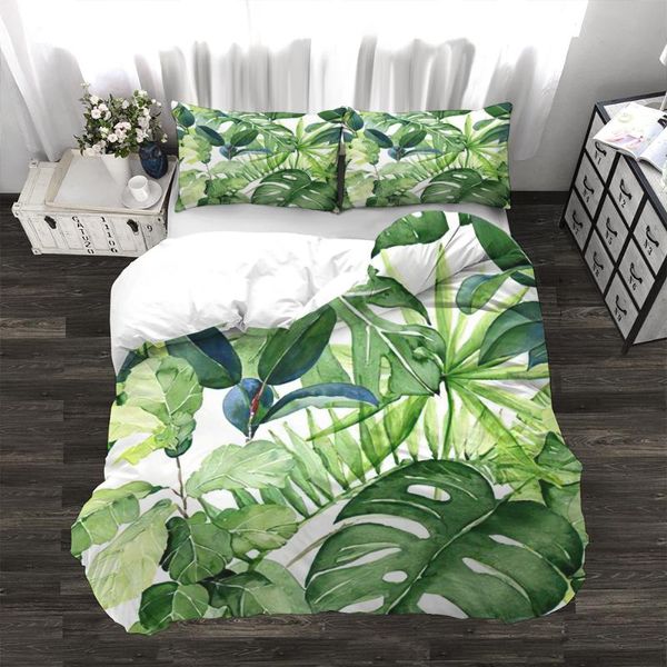 bedding sets 3pcs duvet cover set green leaves art design durable tropical style comforter quilt au us uk size
bedding sets 3pcs duvet cover set green leaves art design durable tropical style comforter quilt au us uk size