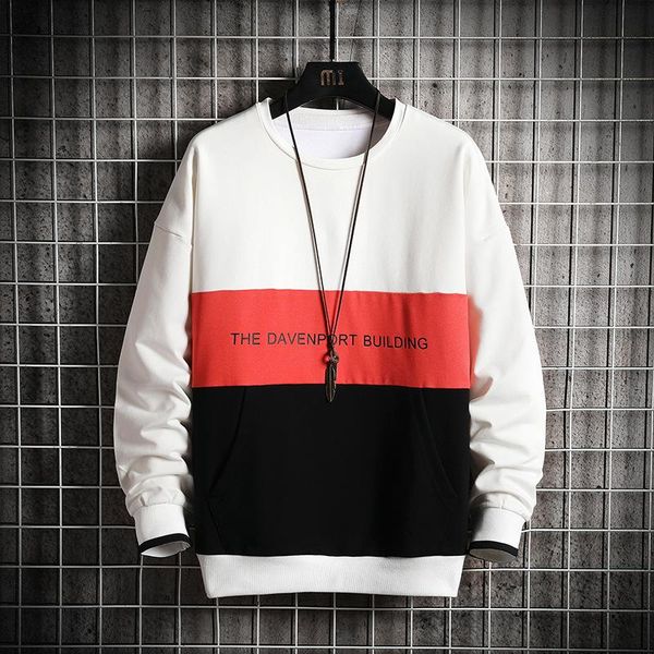 men's hoodies & sweatshirts teen wild round neck long sleeve handsome spring autumn sweatshirt korean version 2021 trend clothing, Black
men's hoodies & sweatshirts teen wild round neck long sleeve handsome spring autumn sweatshirt korean version 2021 trend clothing, Black