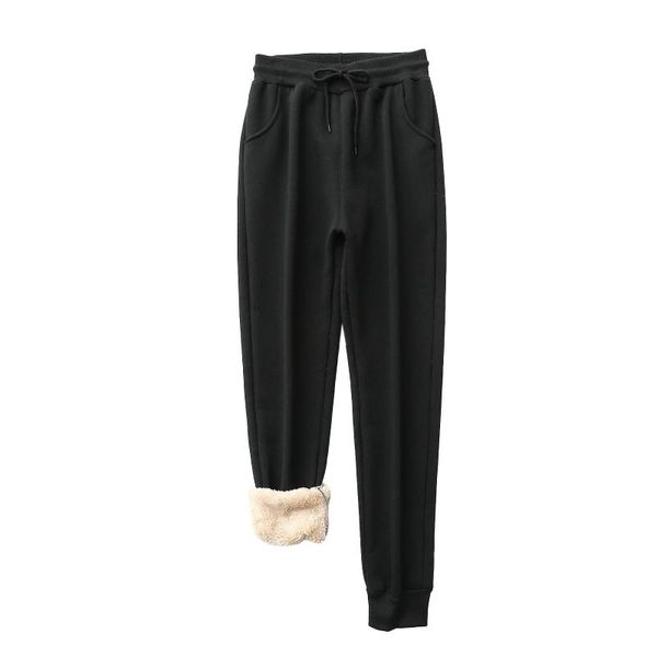 slim women thick lined fleece pants autumn sweatpants trousers winter lamb fur cashmere casual warm harem, Black;white
slim women thick lined fleece pants autumn sweatpants trousers winter lamb fur cashmere casual warm harem, Black;white