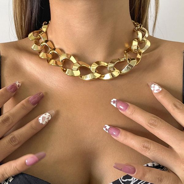 chains ingesight.z steampunk chunky thick plastic choker necklaces exaggerated short clavicle collar female men neck jewelry, Silver
chains ingesight.z steampunk chunky thick plastic choker necklaces exaggerated short clavicle collar female men neck jewelry, Silver