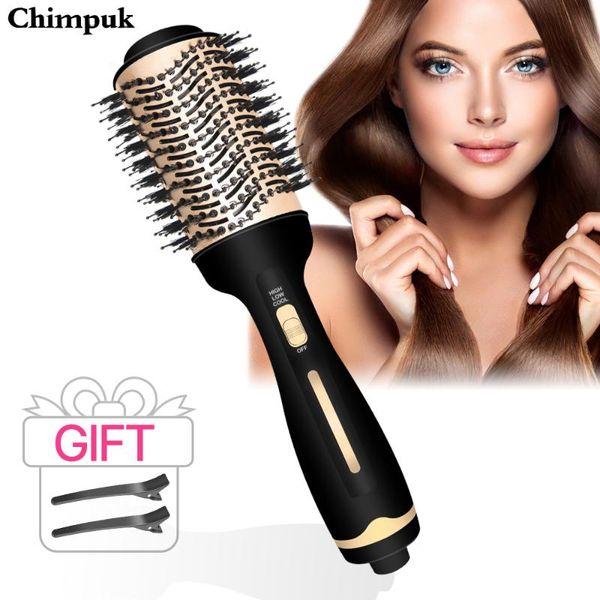2 in 1 one step hair dryer air brush styler and volumizer hair straightener comb curling brush electric ion blow dryer
2 in 1 one step hair dryer air brush styler and volumizer hair straightener comb curling brush electric ion blow dryer