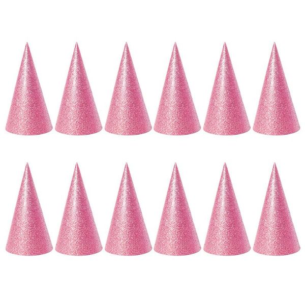 party hats 12pcs glitter cone triangle birthday for kids and adults decorations (golden)
party hats 12pcs glitter cone triangle birthday for kids and adults decorations (golden)