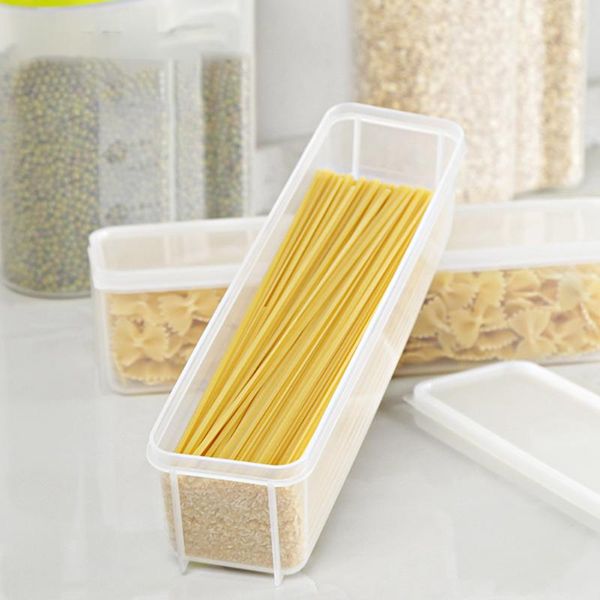 storage bottles & jars noodles spaghetti box kitchen container plastic transparent sealed multi-functional tableware
storage bottles & jars noodles spaghetti box kitchen container plastic transparent sealed multi-functional tableware